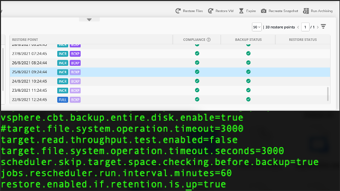 hycu config front