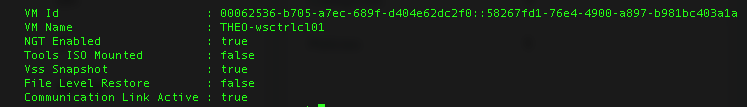 ngt CLI status