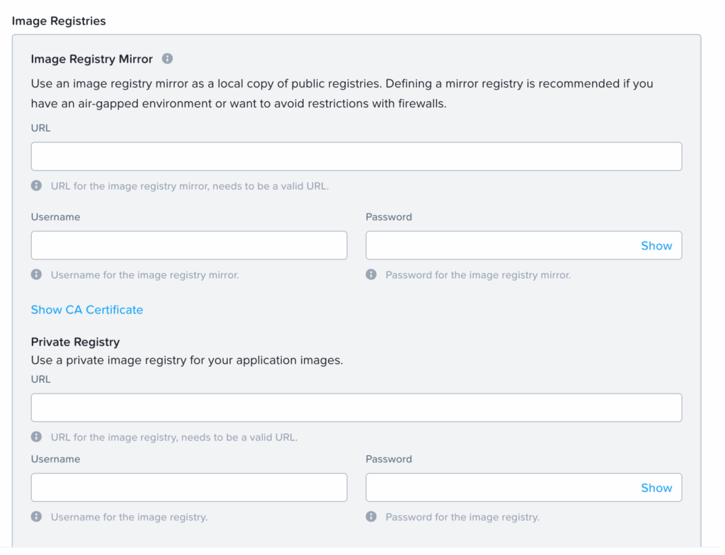 NKP cluster registry