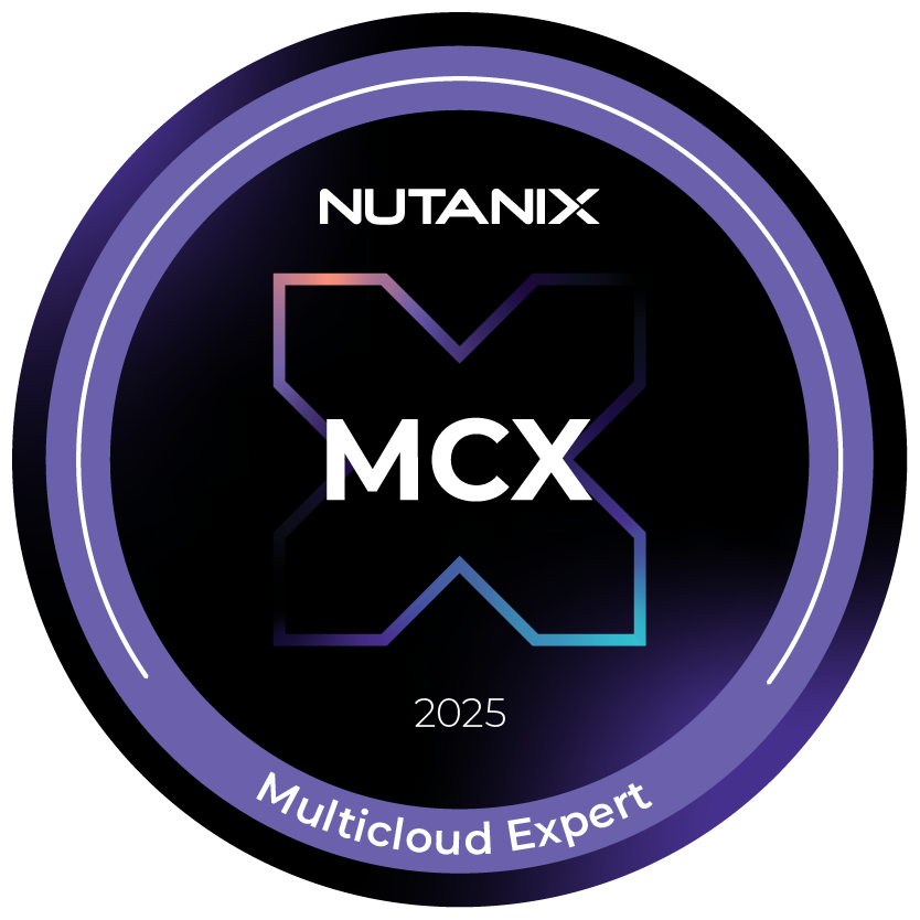 Nutanix badge MCX