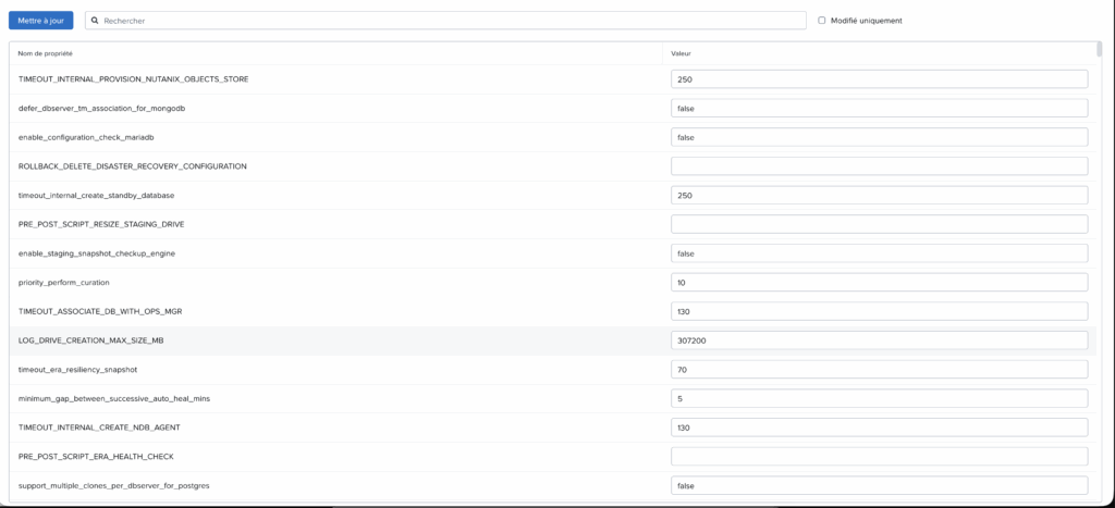 era config option