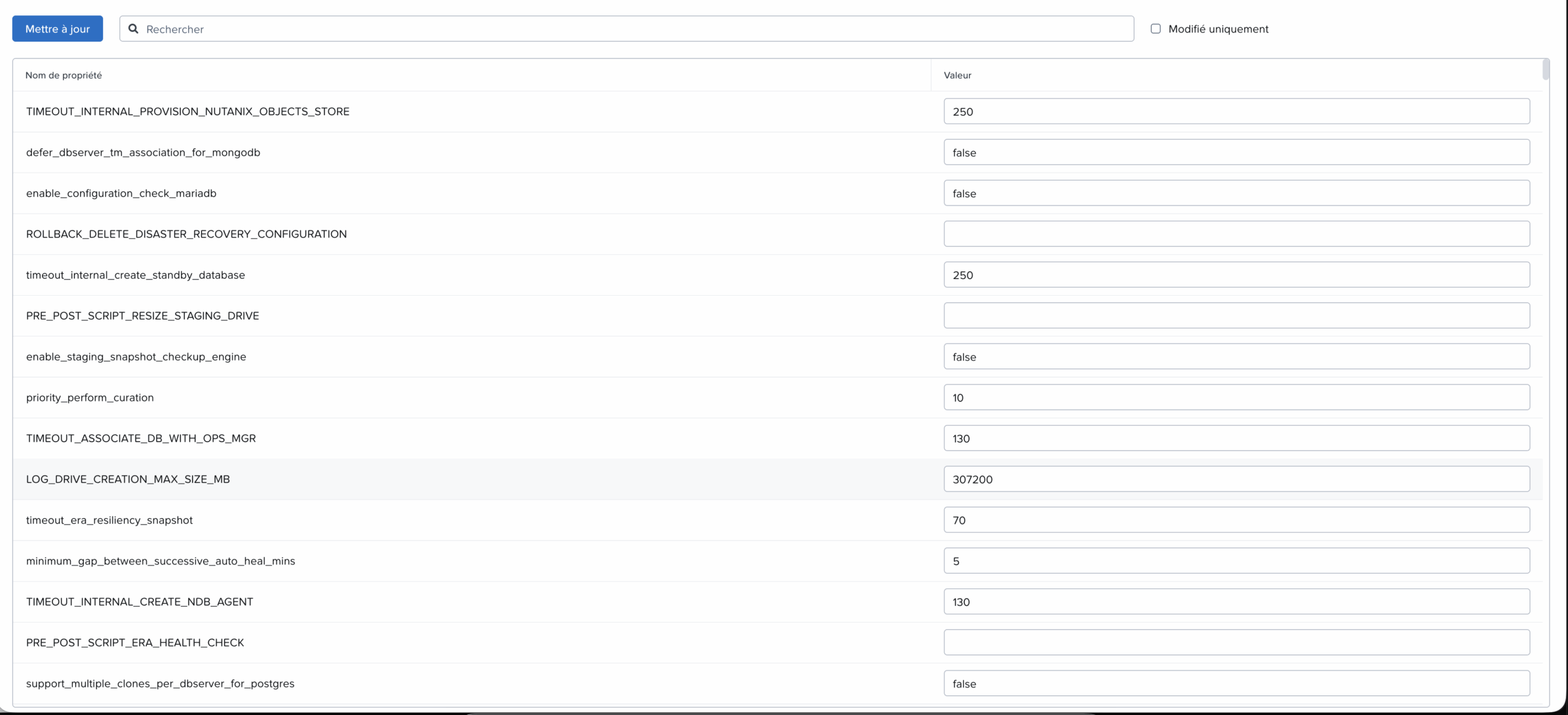 Nutanix – NDB – Tips : Ajouter des options cachées (avec exemple)